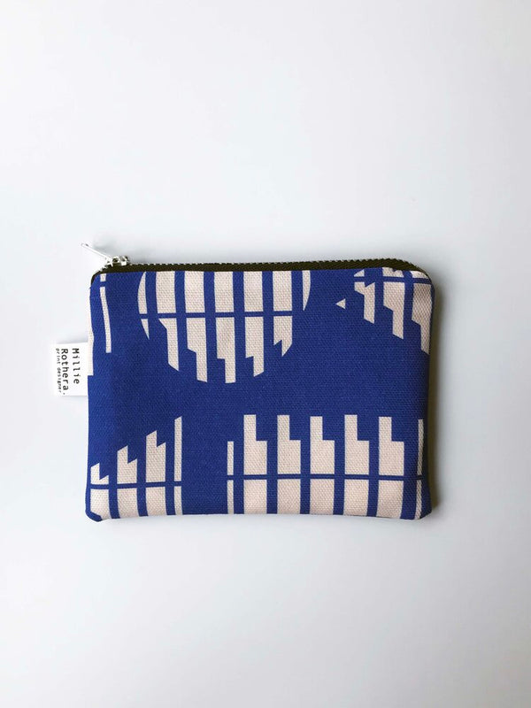 Coin Purse in Bangla Blue