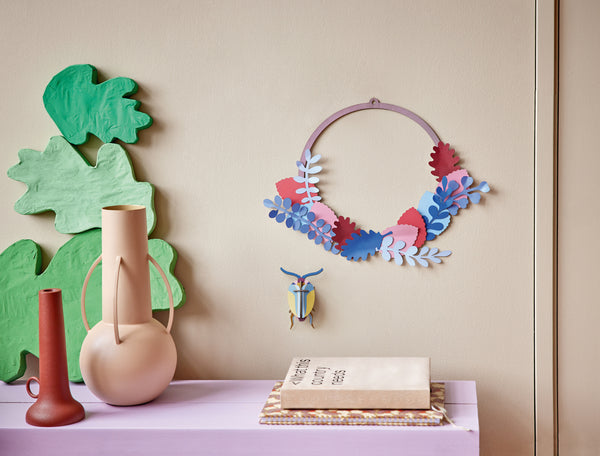 Botanical Wreath Wall Decoration