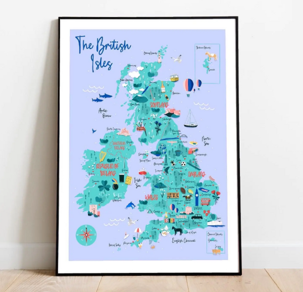 British Isles Map