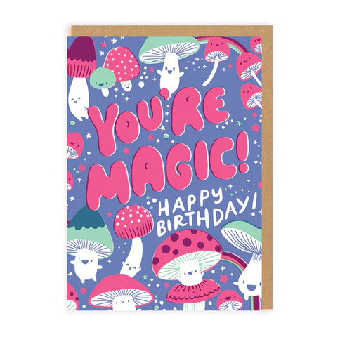 Magic Mushrooms Birthday by Ohh Deer