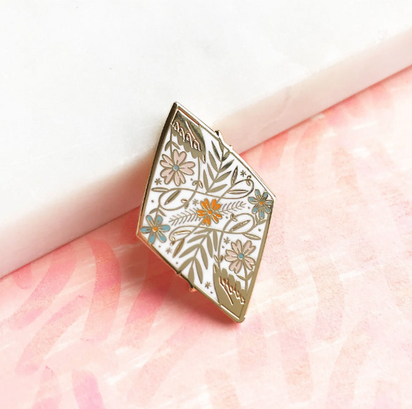 Connected Enamel Pin Badge