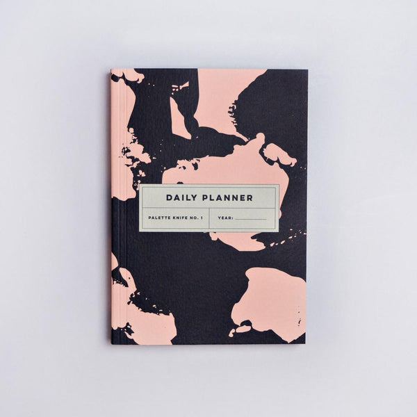 Palette Knife Daily Planner Book