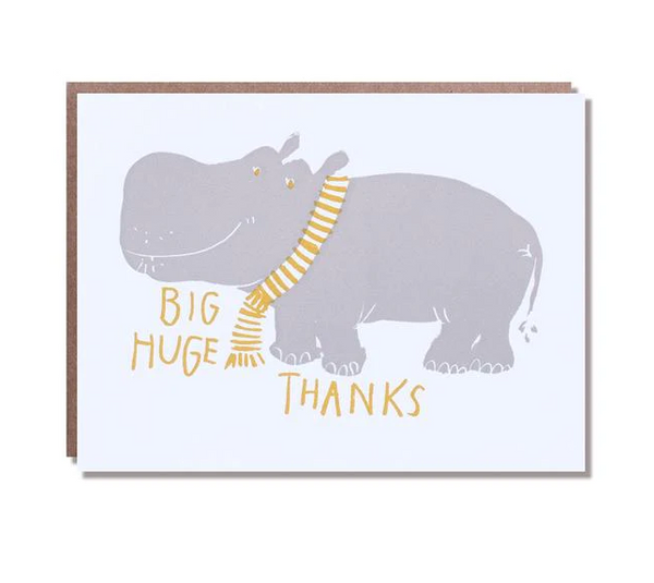 Big Huge Thanks Hippo