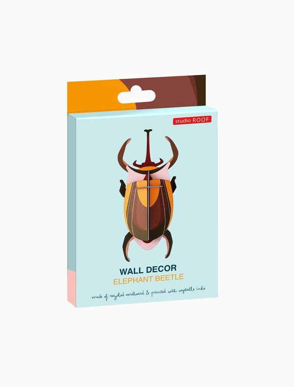 Elephant Beetle Wall Decoration