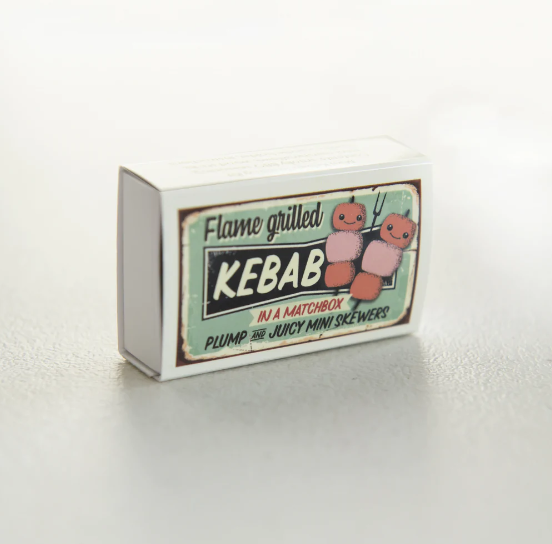 Marshmallow Toasting Kit in a Matchbox