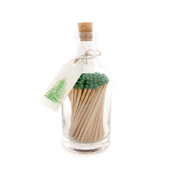 Christmas Tree Match Bottle