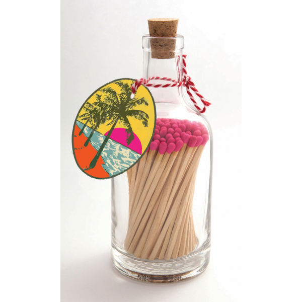 Palm Tree Match Bottle