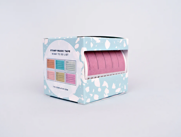 To Do List Giant Stamp Washi Tape