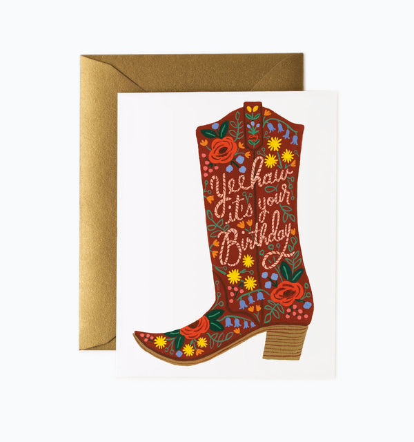 Birthday Boot by Rifle Paper Co