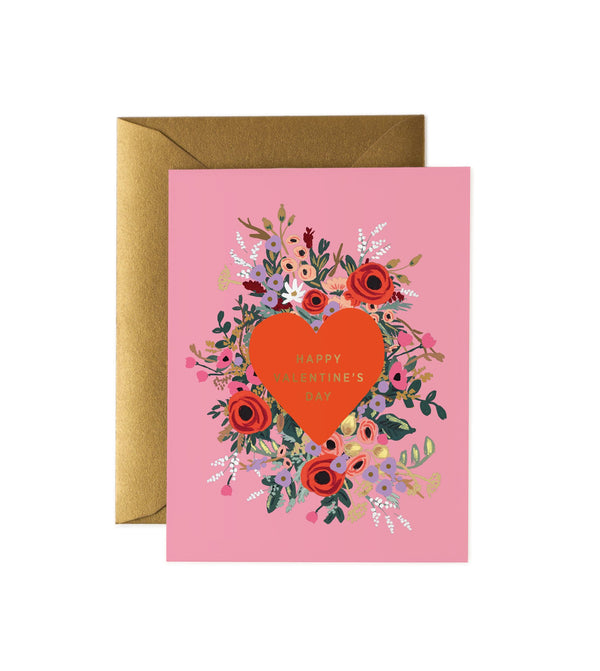 Blooming Heart Valentine's Day by Rifle Paper Co