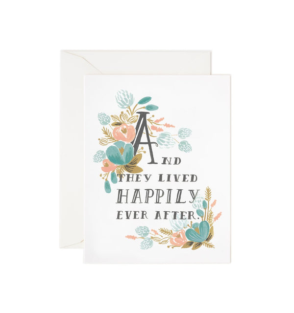 And They Lived Happily Ever After by Rifle Paper Co