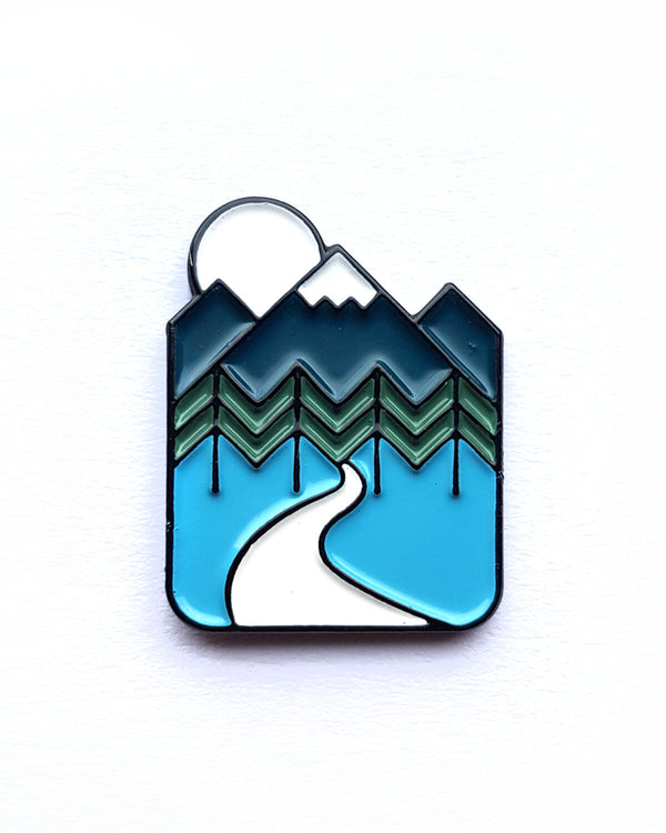Great Outdoors Enamel Pin Badge
