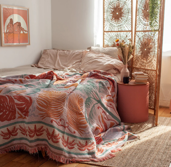 'The Areca' Woven Blanket