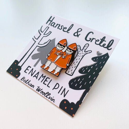 Hansel and Gretal Enamel Pin