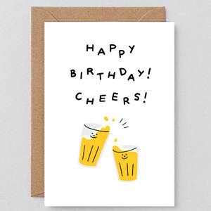 Happy Birthday Cheers by Wrap
