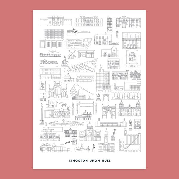 Kingston Upon Hull Colouring In - Free Download by Form Shop & Studio