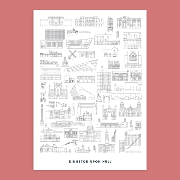 Kingston Upon Hull Colouring In - Free Download