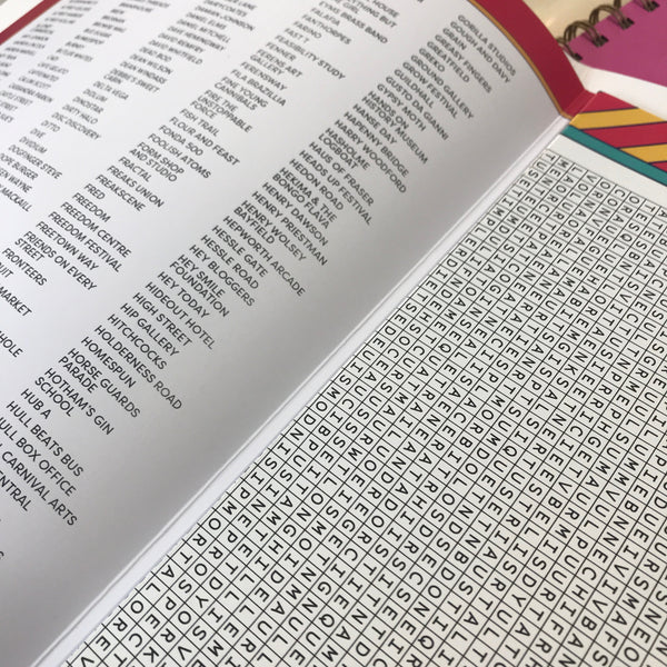 The Great Hull Wordsearch