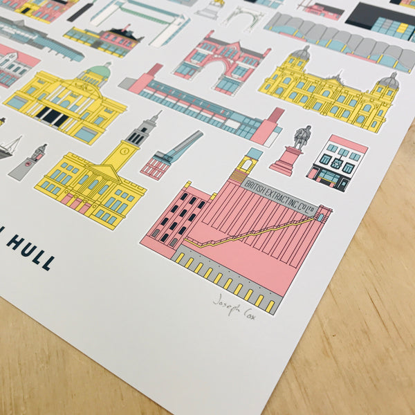 Kingston Upon Hull Art Print by Joseph Cox