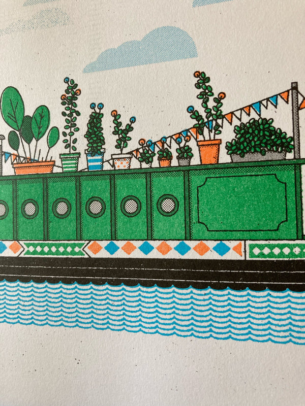 Narrowboat by Mock Up Goods Co.