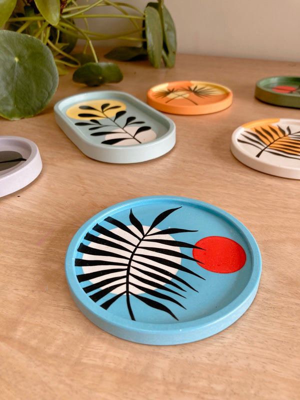 Fuji Trinket Dish by Lemon Crush Studio