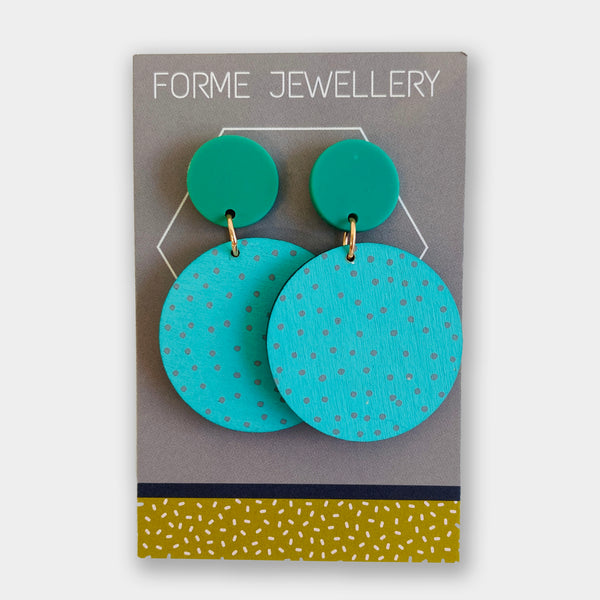 Geometric Earrings 6 by Forme Jewellery