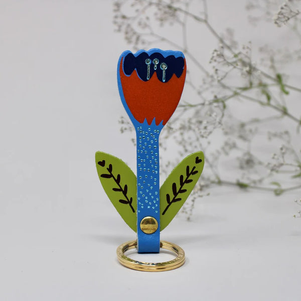 Tulip Key Fob by Ark Colour Design