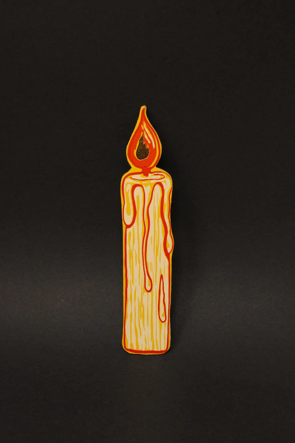 Candle Bookmark by Ark Colour Design