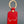 Load image into Gallery viewer, Red leather fun key ring 
