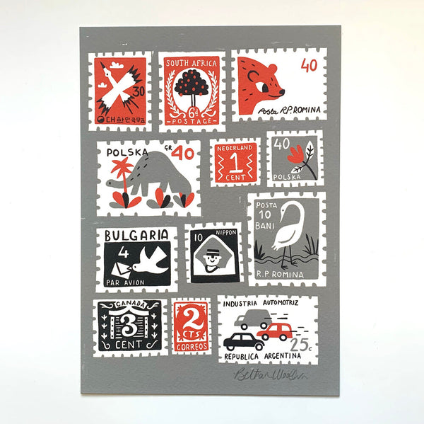 Stamp Collection by Bethan Woollvin