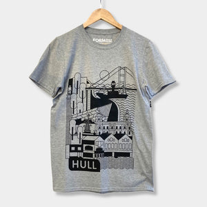 Hull merch - screen printed t-shirt 