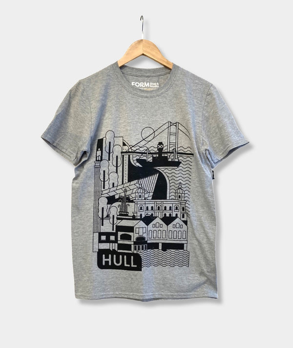 Hull merch - screen printed t-shirt 