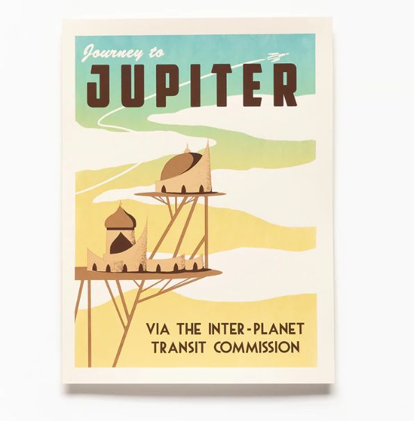 Jupiter Screenprint