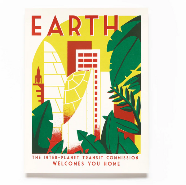 Earth Screenprint