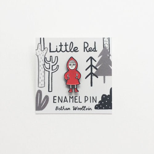 Little Red Enamel Pin