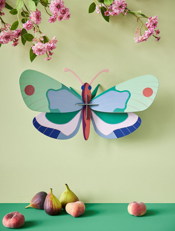 Mint Forest Butterfly Wall Decoration