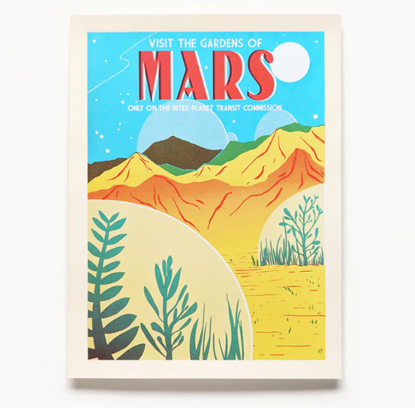 Mars Screenprint