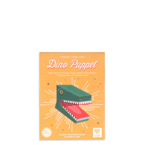 Create Your Own Dino Finger Puppet by Clockwork Soldier