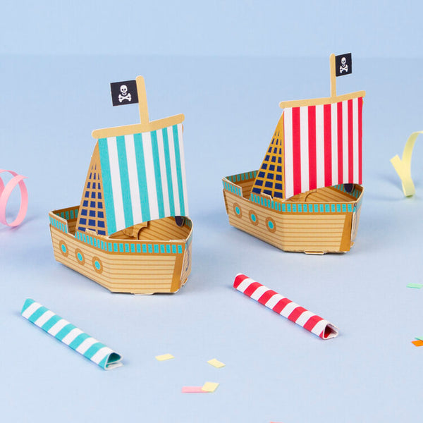 Create Your Own Pirate Blow Boats by Clockwork Soldier