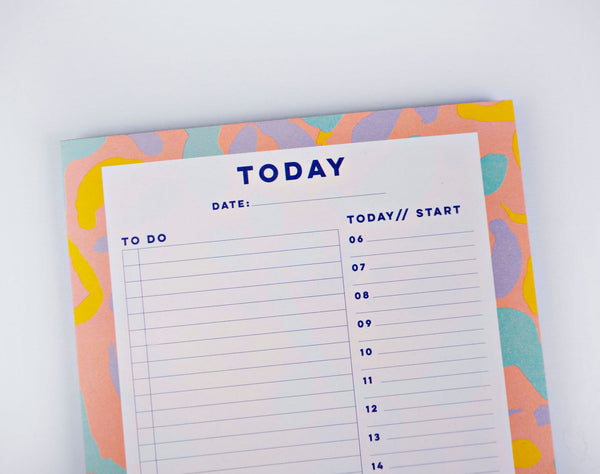 Inky Daily Planner Pad