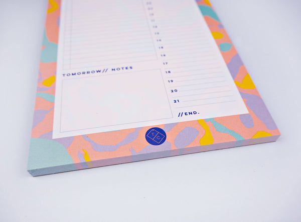 Inky Daily Planner Pad