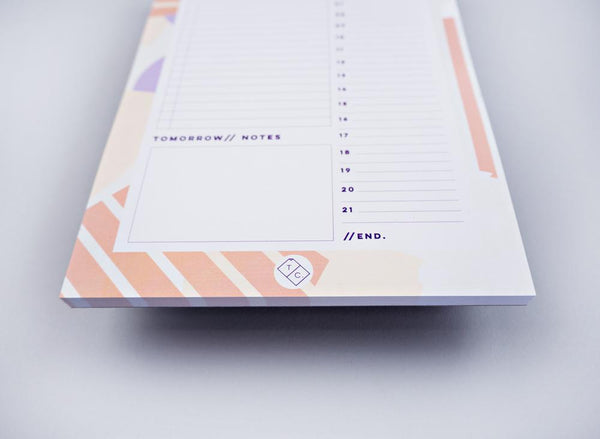 Spots and Stripes Daily Planner Pad