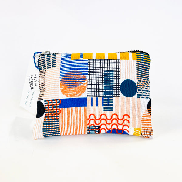 Coin Purse in Multicolour Play Print