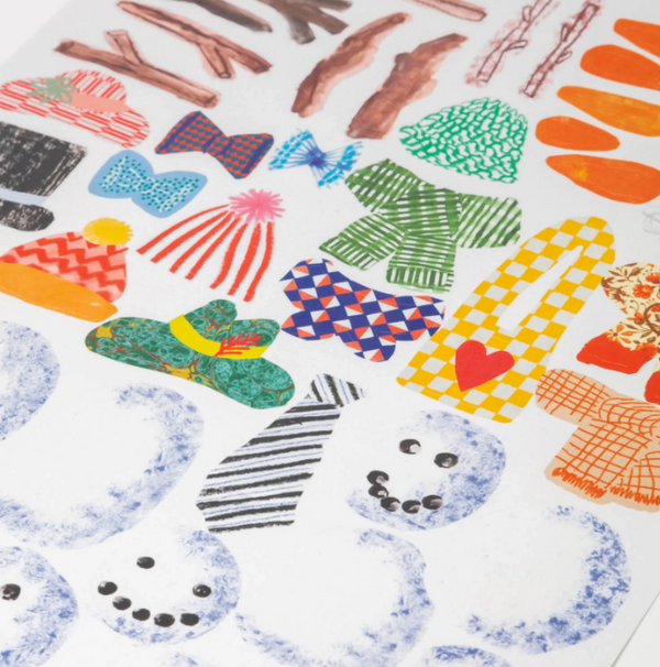 Make Your Own Christmas Cards - Snowman