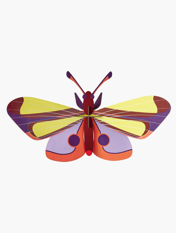 Purple Eyed Butterfly Wall Decoration