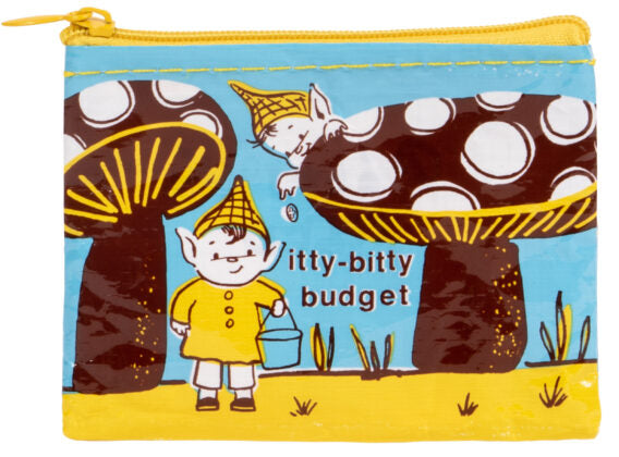 Itty Bitty Budget Coin Purse by Blue Q