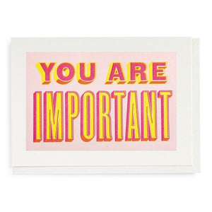 You Are Important by Archivist
