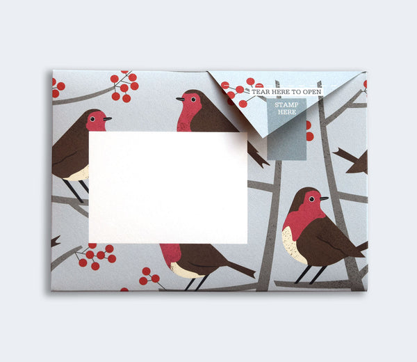 Pigeon Posted Pack of 6 - Robin & Wren