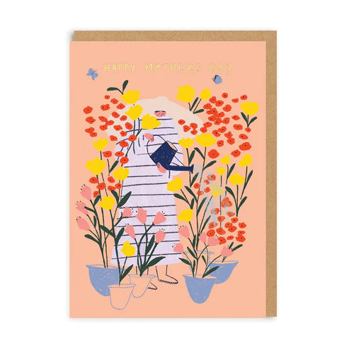 Mother's Day Tending Garden