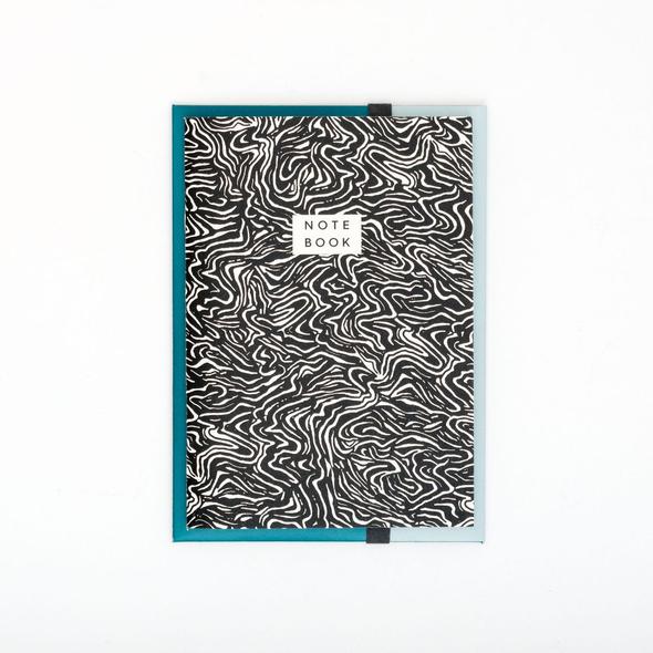 Wave Notebook with Folder